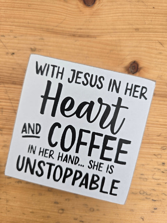 Jesus & Coffee Block