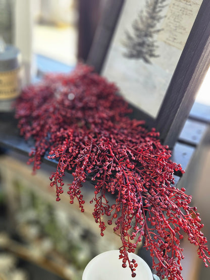 28" Frivolity Berry Spray