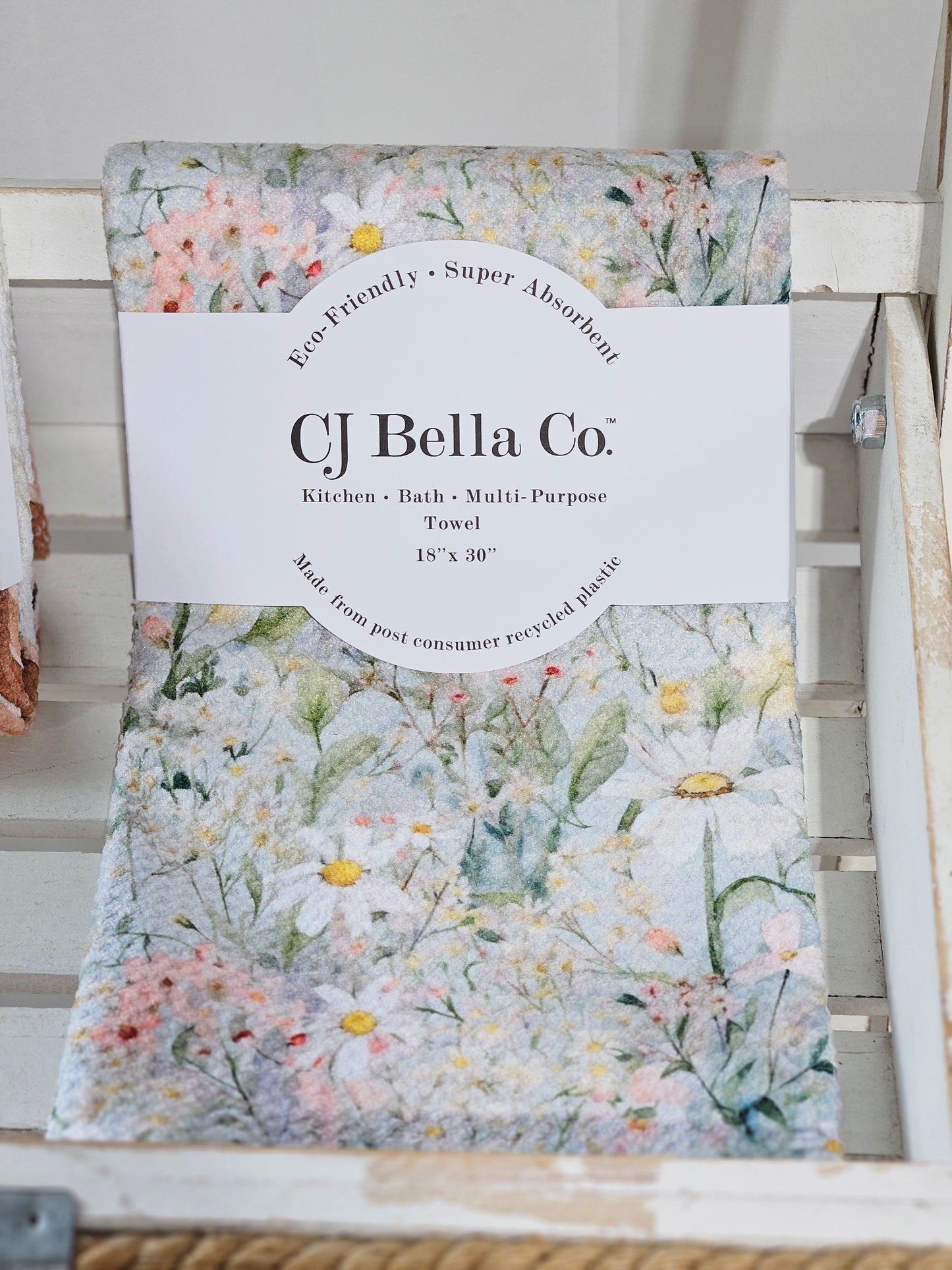 Daisies And Wildflowers Eco-Friendly Towel