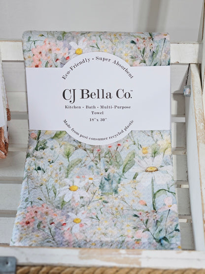 Daisies And Wildflowers Eco-Friendly Towel