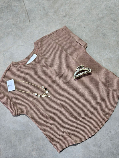 Bae Ribbed Top