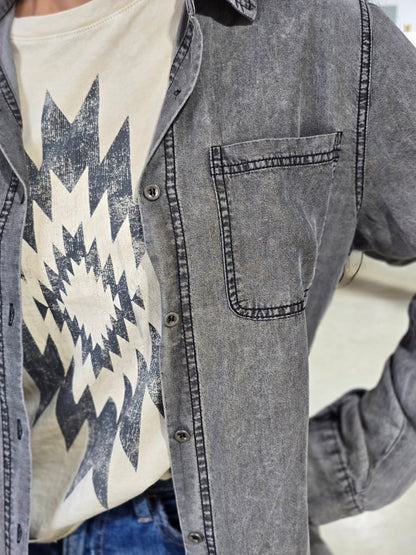 Chambray Button Down