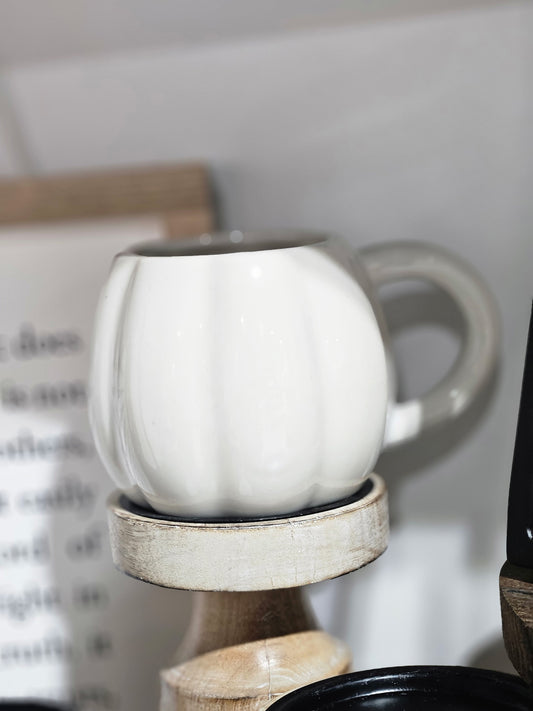 Cream Pumpkin Coffee Mug