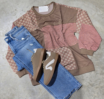 Mosaic Patchwork Top
