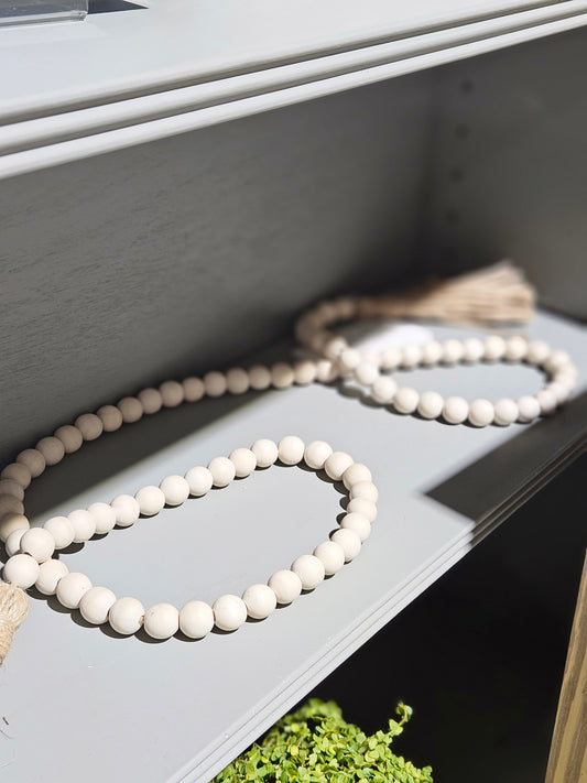 Wood Bead Garland