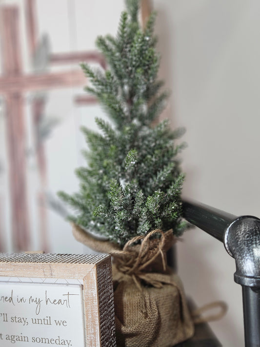 18" Glitter Glee Pine Tree