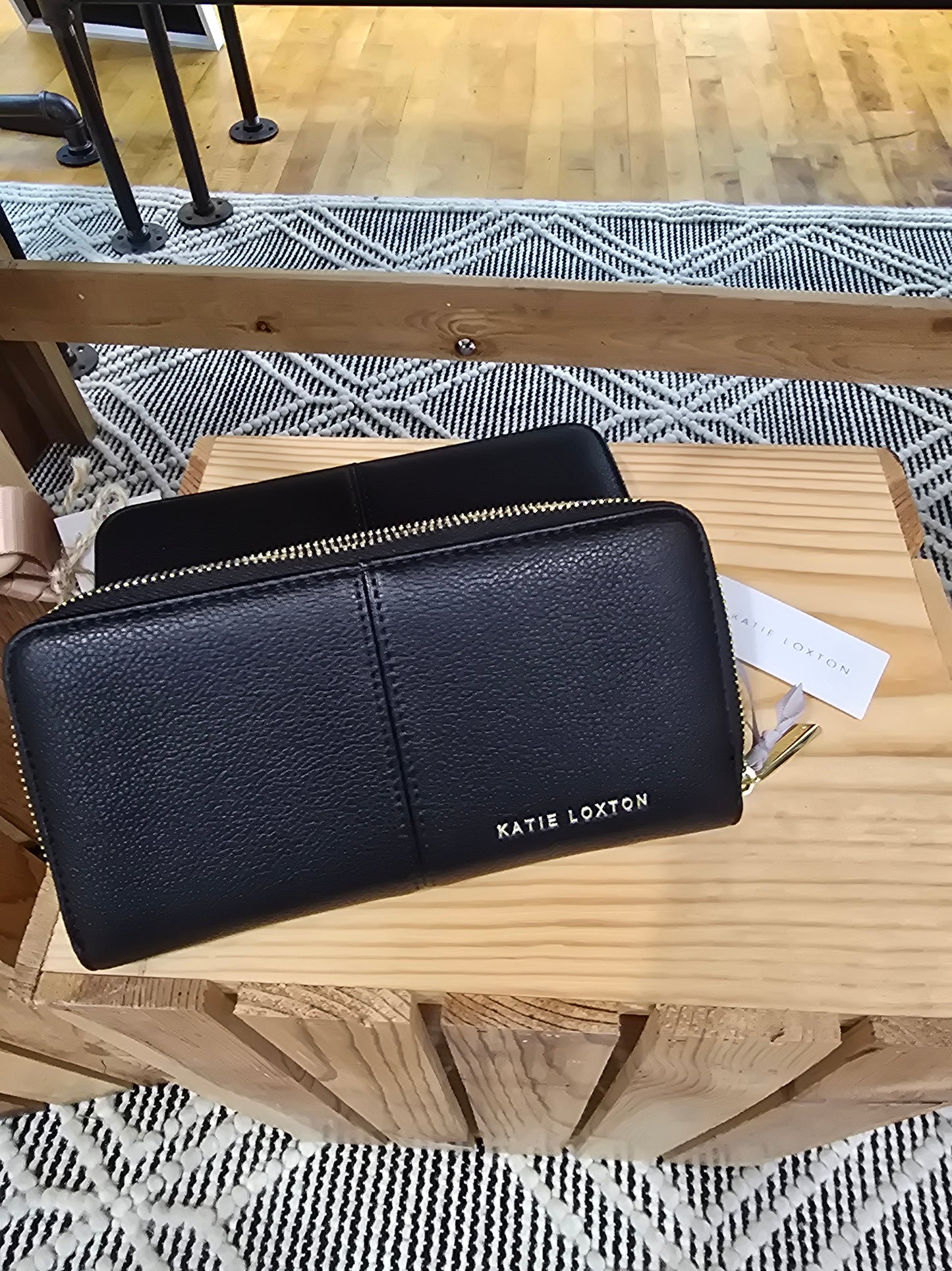 Laila Large Wallet-Black