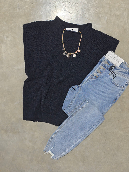 Soft Knit Sweater Vest