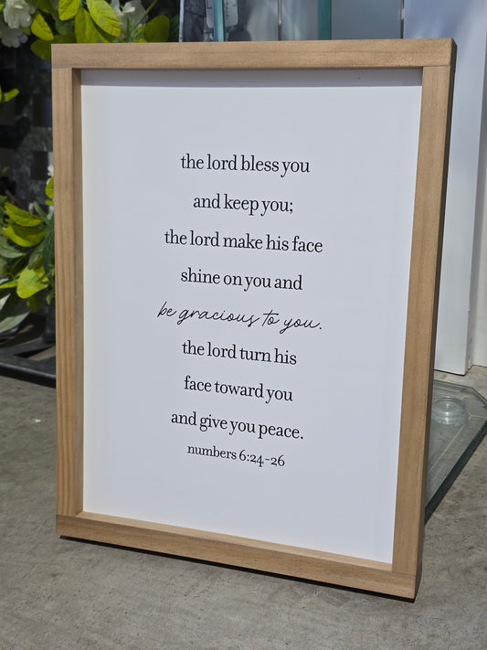 Lord Bless You 13"x17"