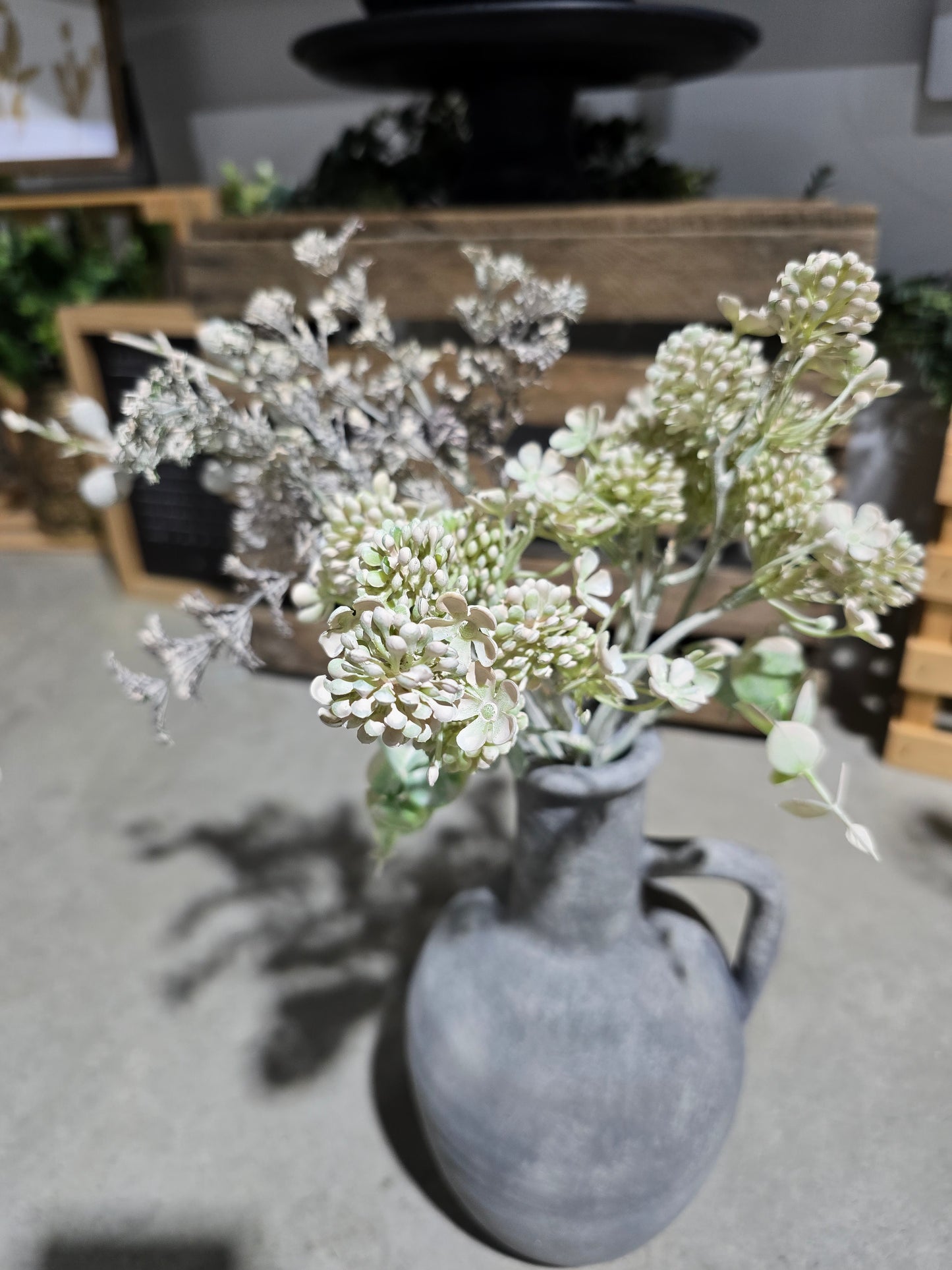 White Frosted Berry Bunch