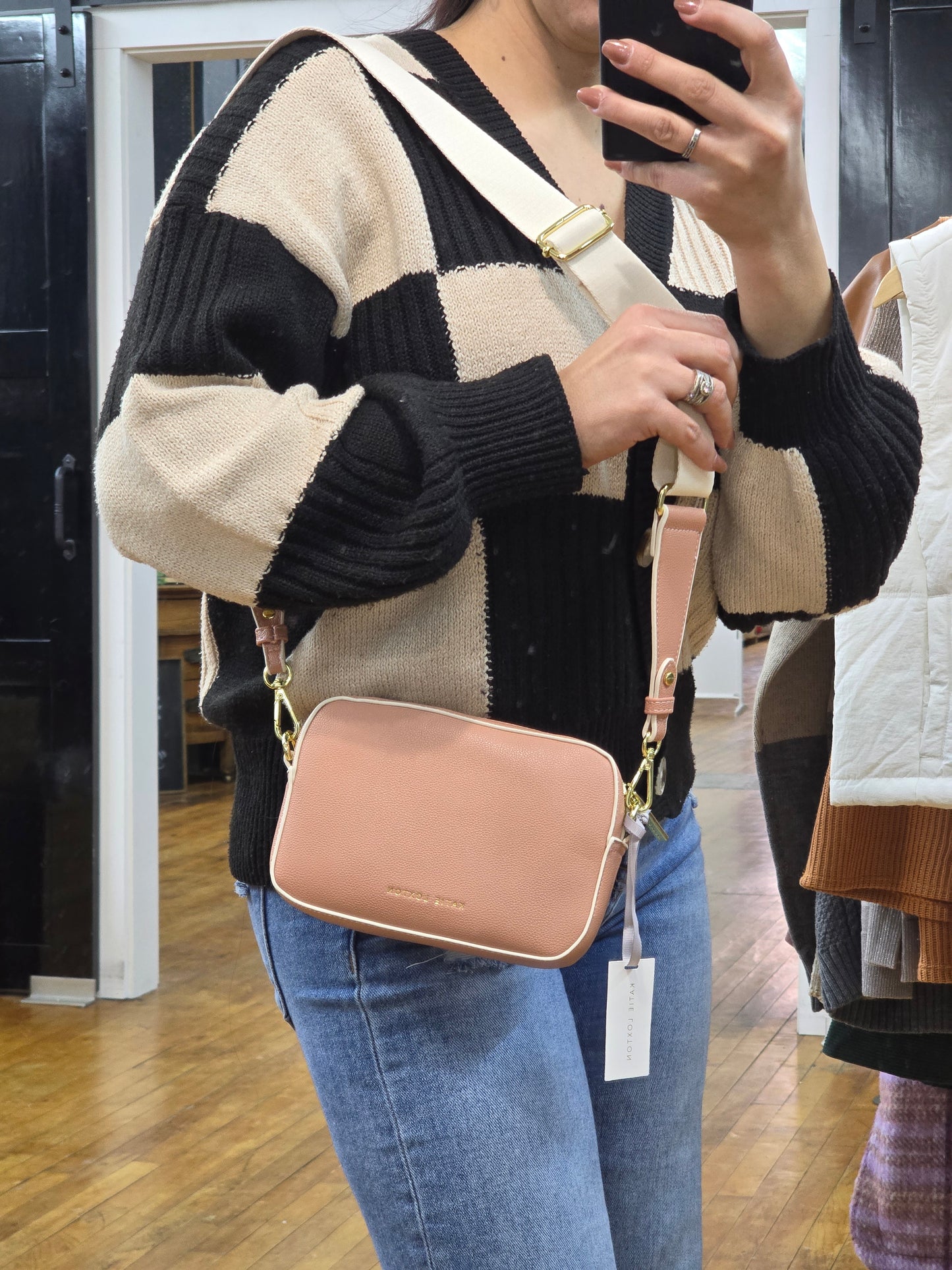 Marni Mini Crossbody Bag-Peony Blush