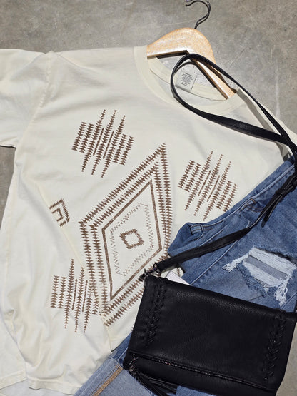 Boho Mineral Wash Tee