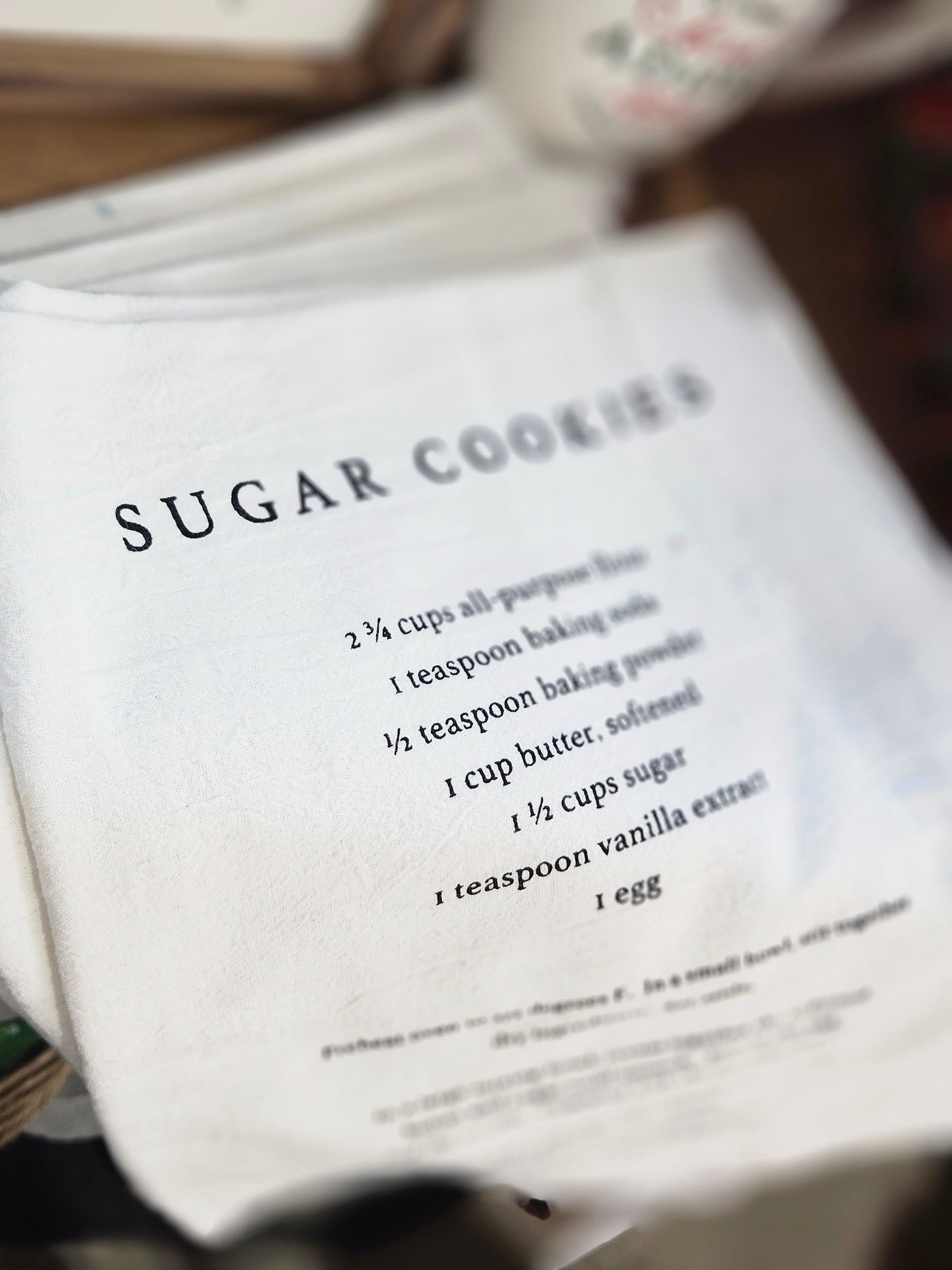 Sugar Cookie Hand Towel