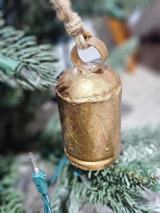 4" Gold Clapper Bell