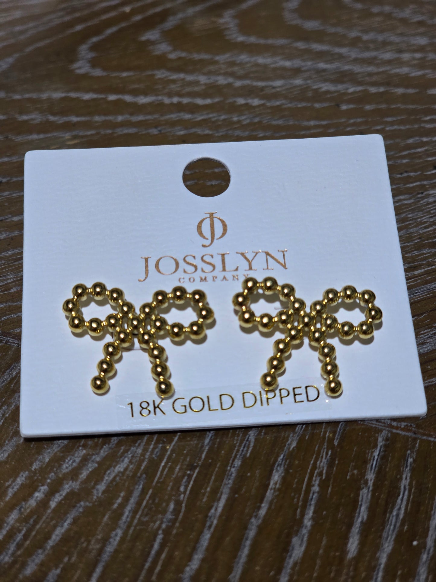 Bow Stud Earrings