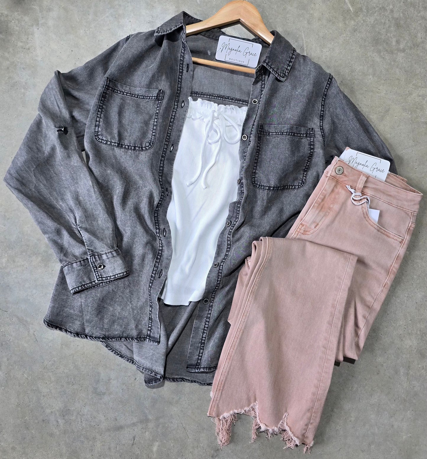 Chambray Button Down