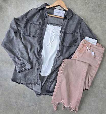 Chambray Button Down