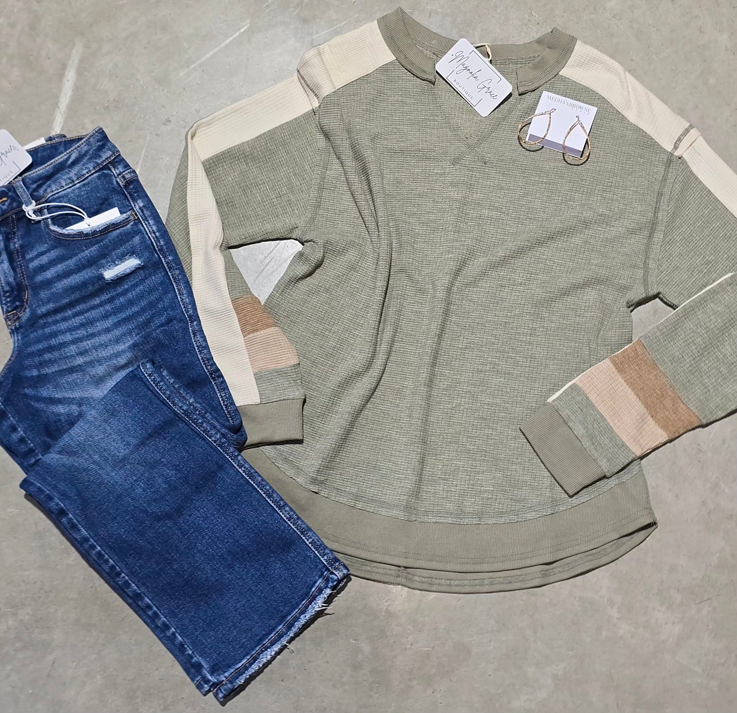Women's Waffle Knit Pullover Sweater