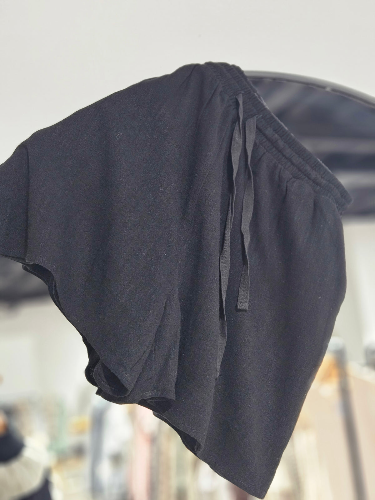 Linen Drawstring Shorts