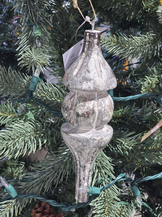 Mango Wood Vintage Ornament