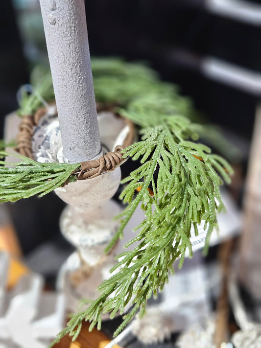 1.5" Cedar Candle Ring