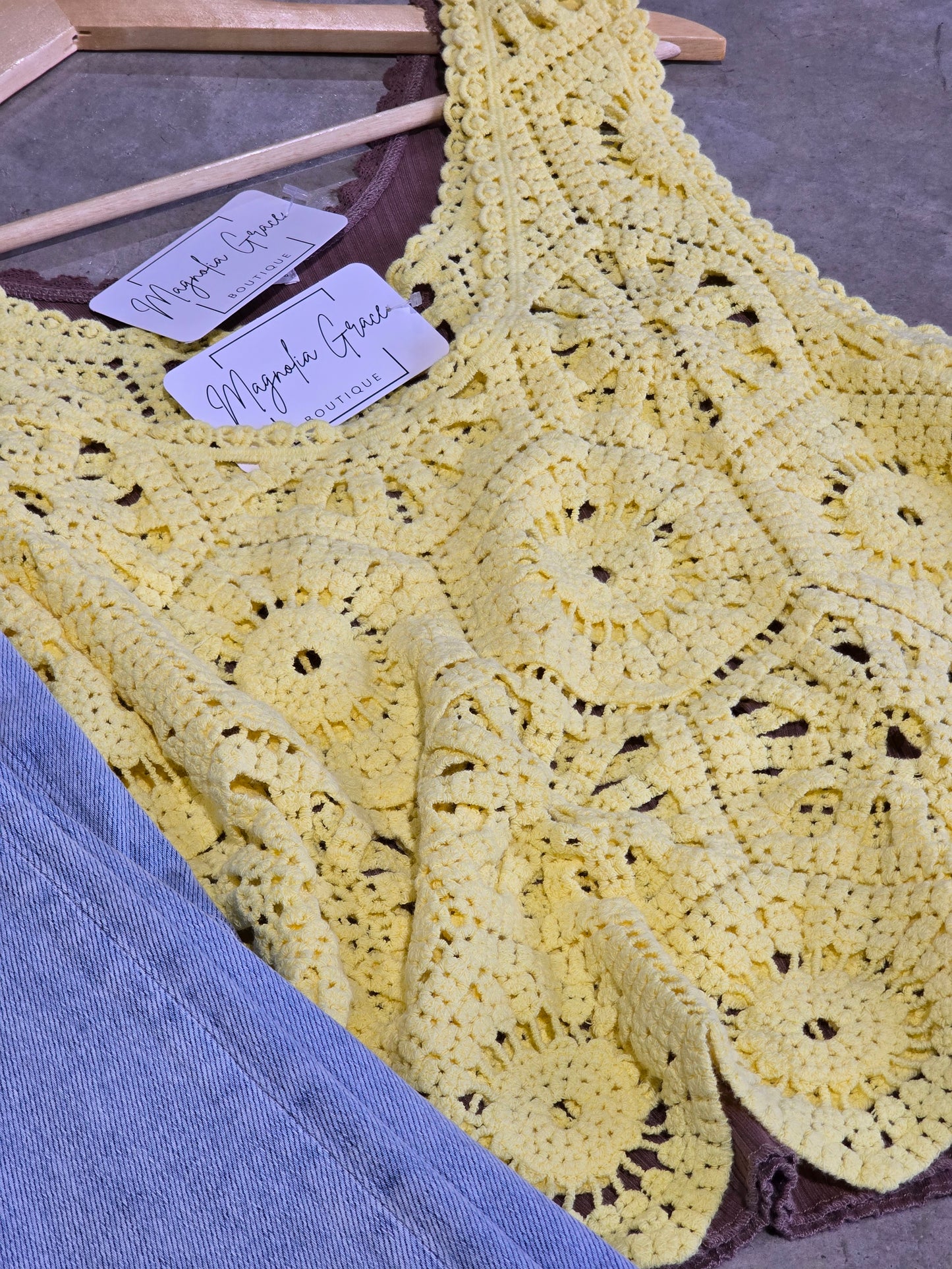Casual Crochet Tank Top