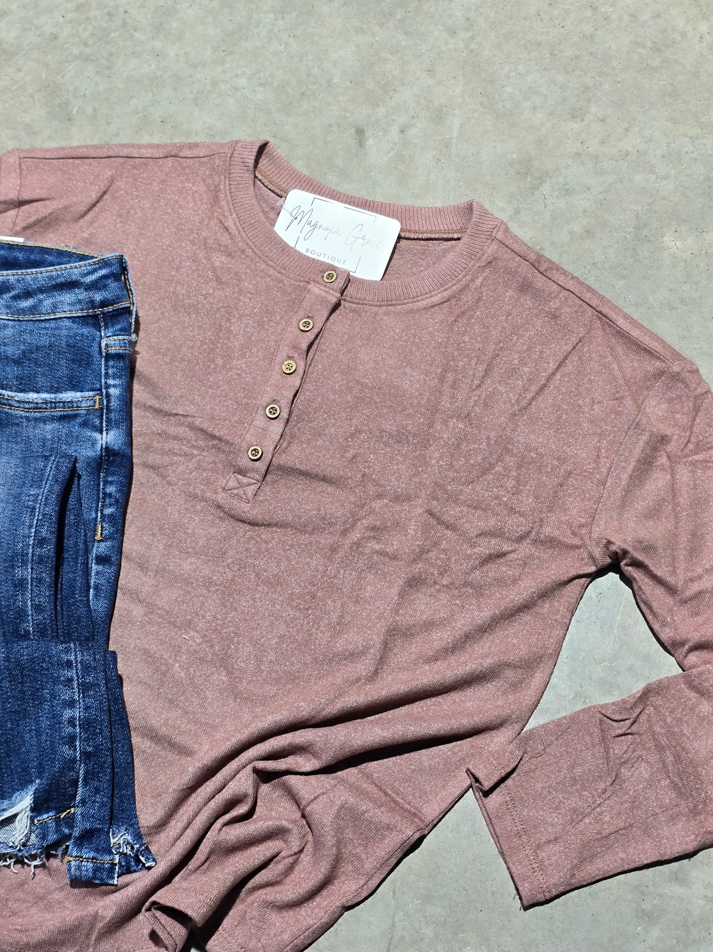 Buttery Hacci Henley