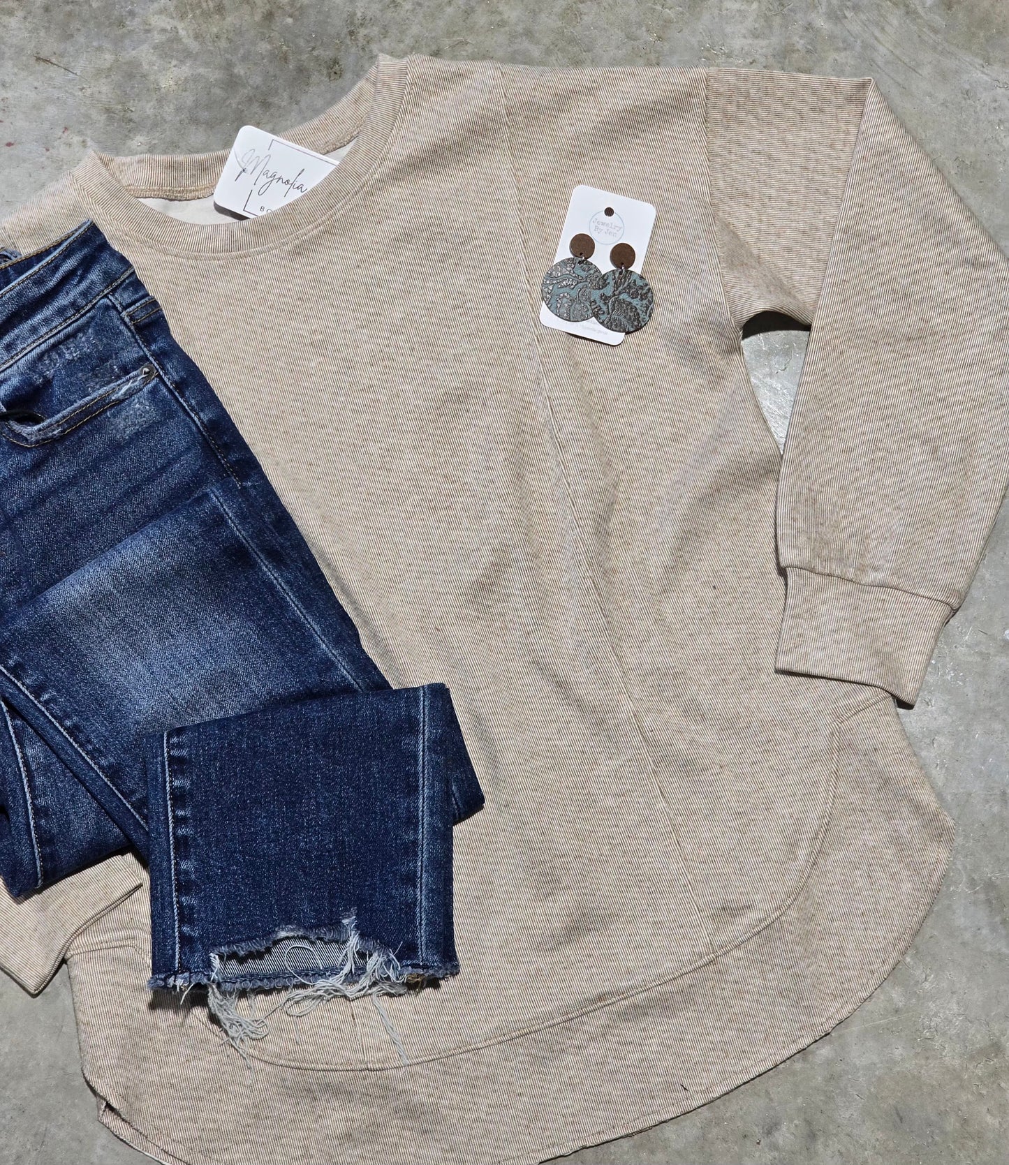 Brushed Heavy Knit Top