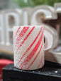 Candy Cane Timer Candle