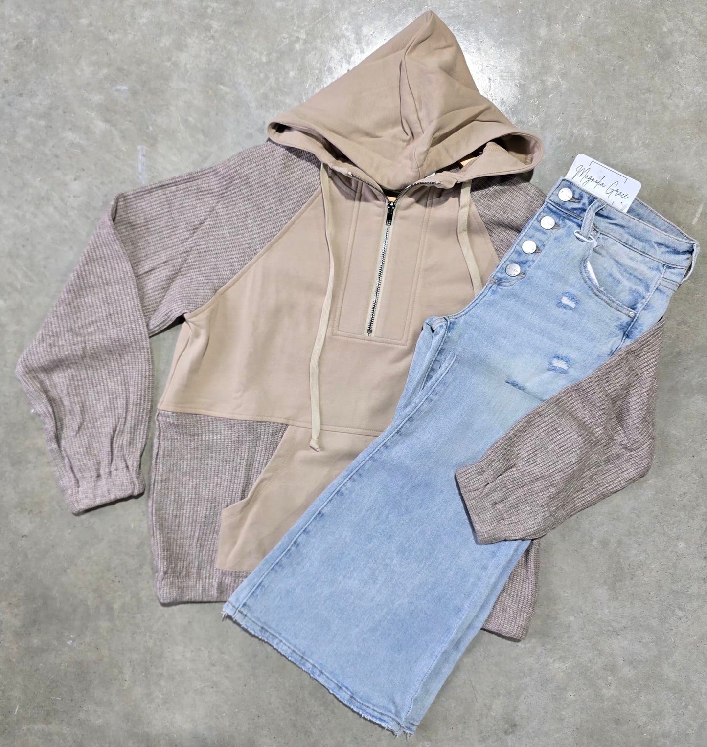 French Terry Half Zip