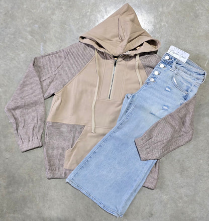 French Terry Half Zip