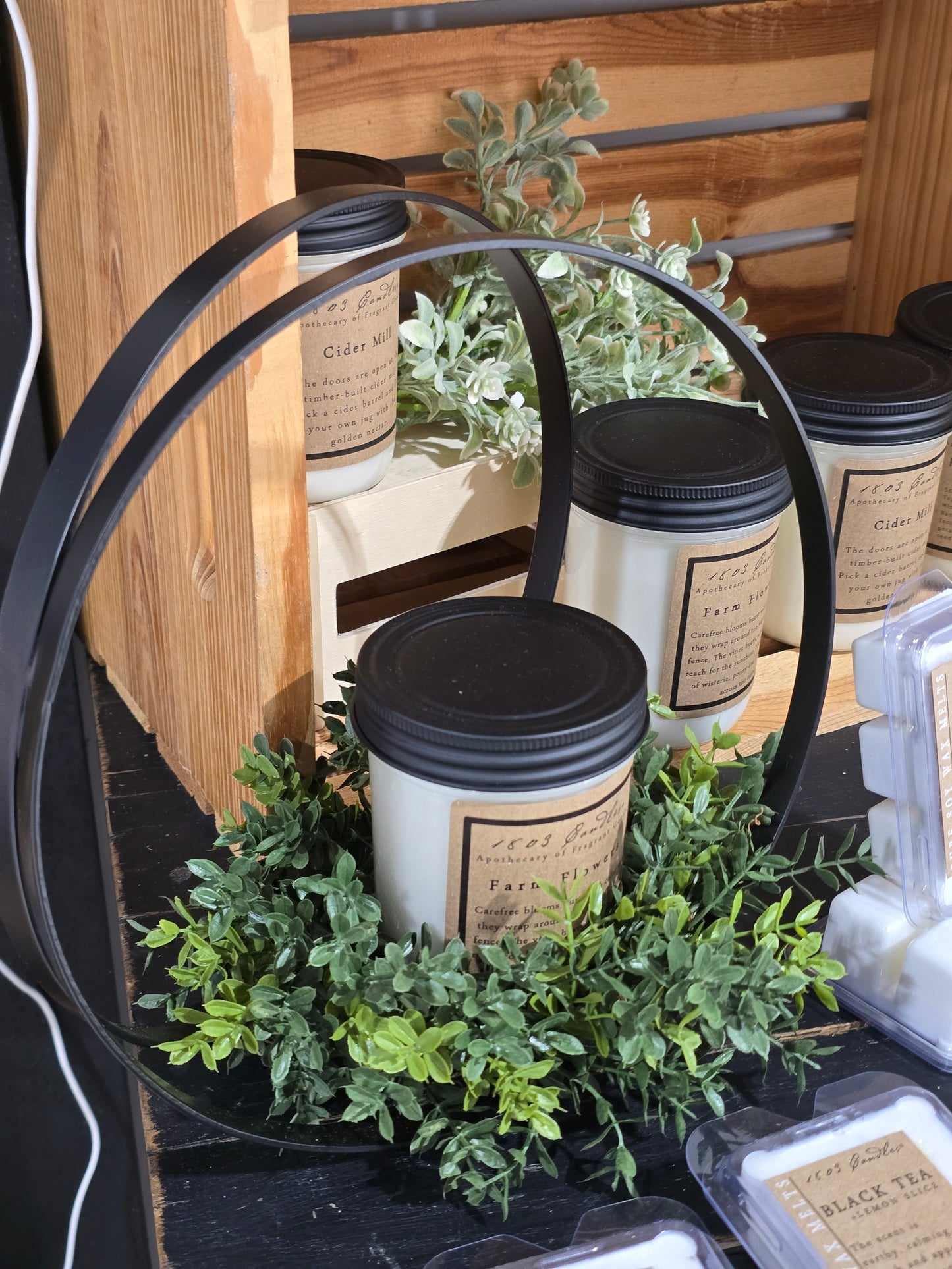 Round Metal Votive Holder