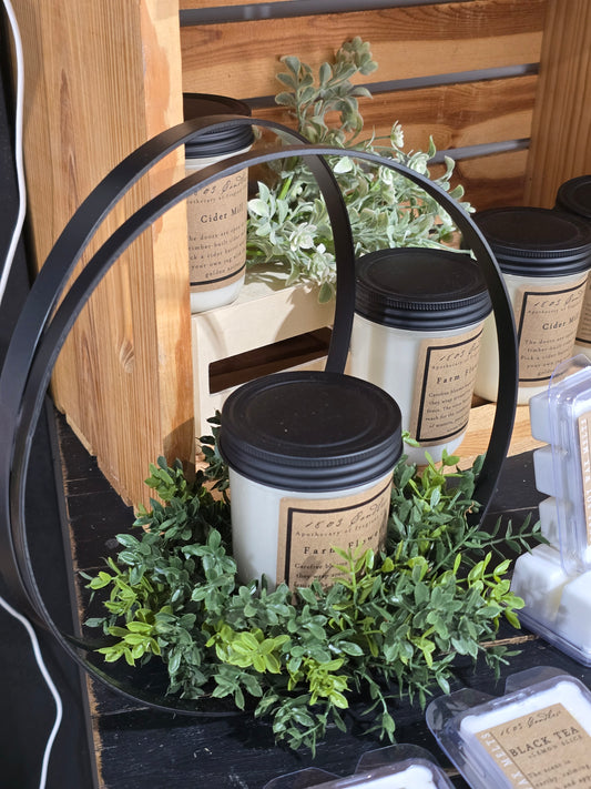 Round Metal Votive Holder