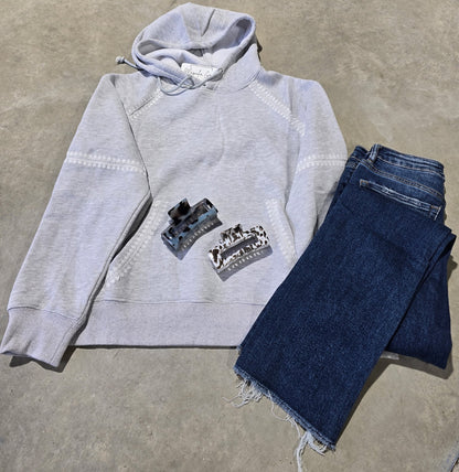 Soffie Lace Trim Hoodie