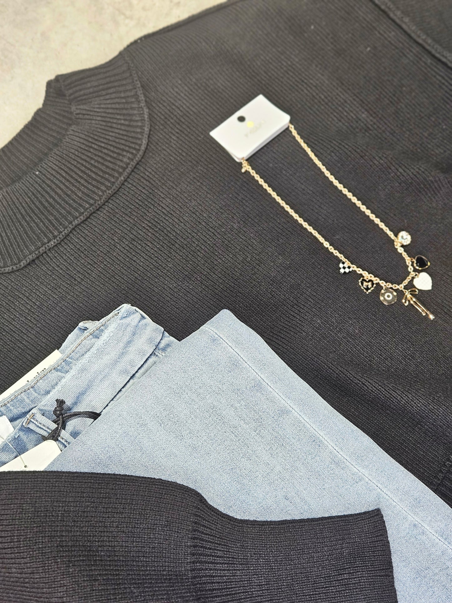 Kaylah Drop Shoulder Sweater