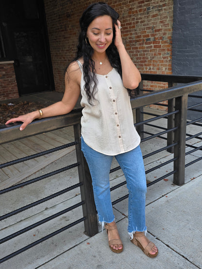 Button Down Cami