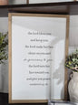 17x25 The Lord Bless You