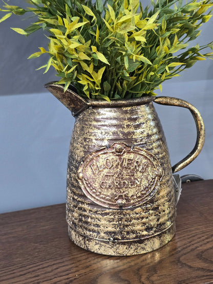 Aged Gold Vase