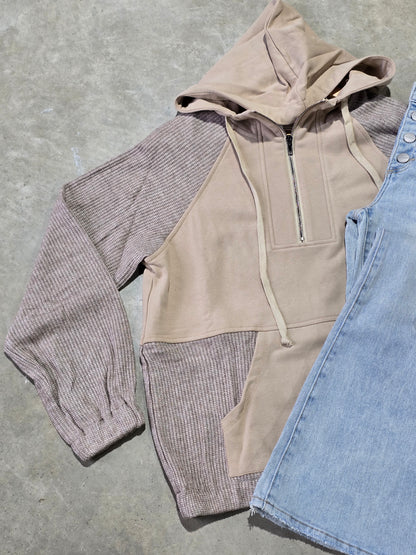 French Terry Half Zip