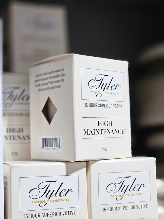 Tyler Candle Votive-HIGH MAINTENANCE