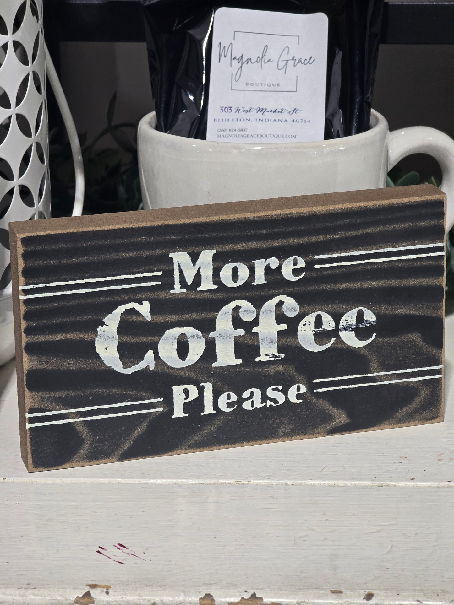 More Coffee Please Block
