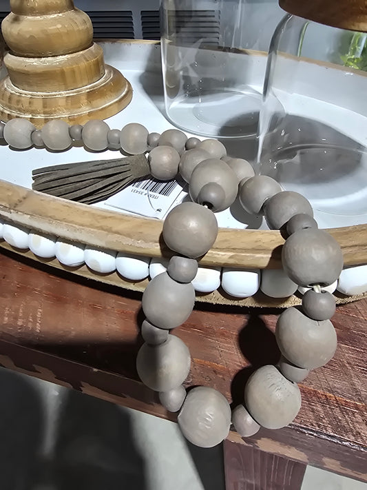 Wood Bead Garland