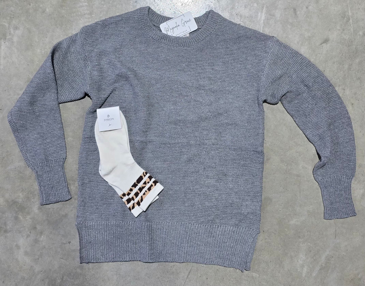 Basic Open Knit Sweater