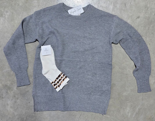 Basic Open Knit Sweater