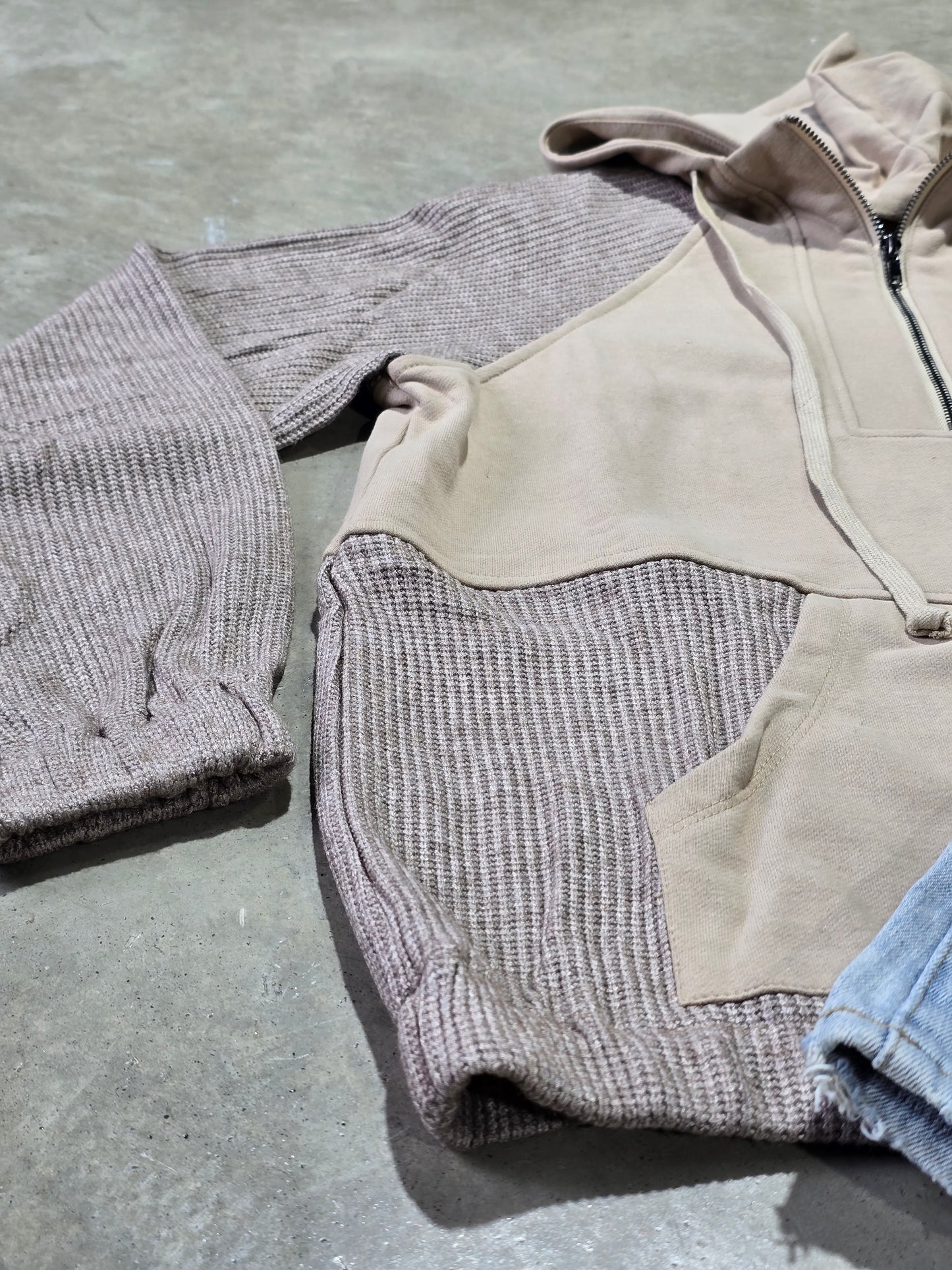 French Terry Half Zip