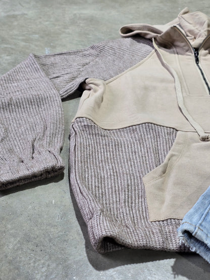 French Terry Half Zip