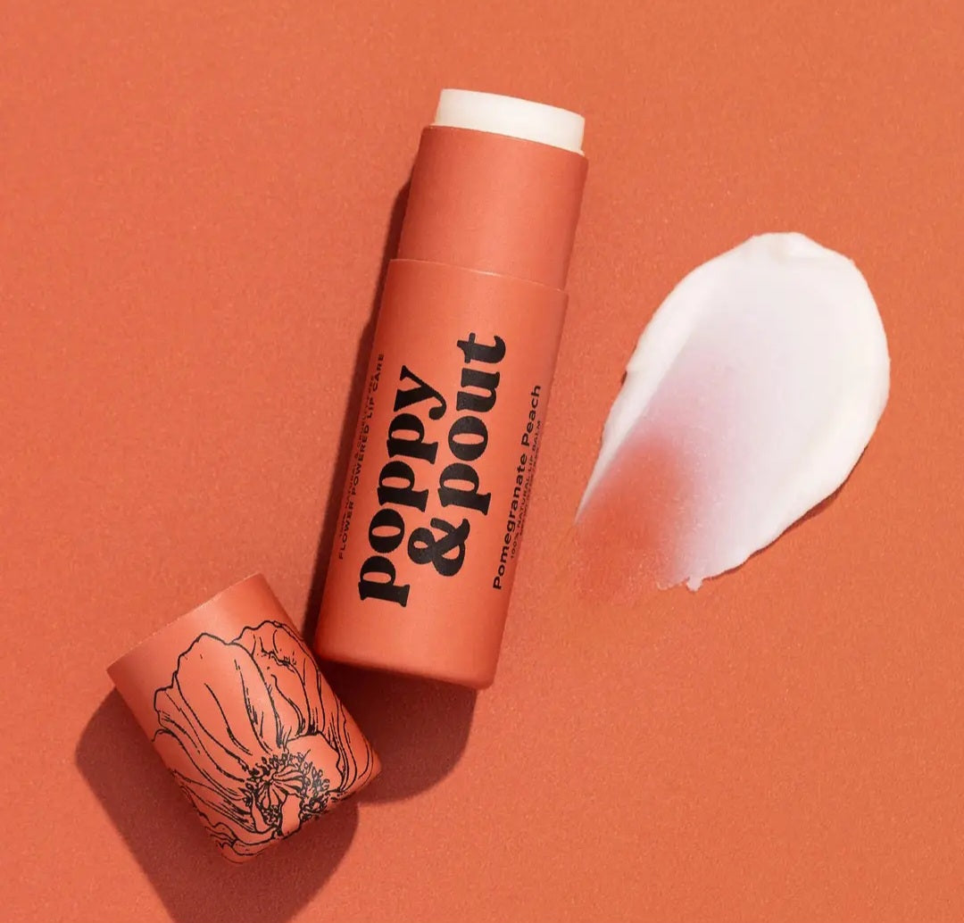Poppy & Pout Pomegranate Peach