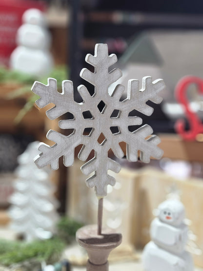 Snowflake On Stand