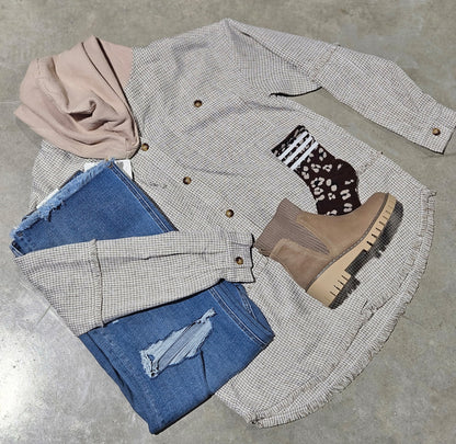 Drop Shoulder Jacket