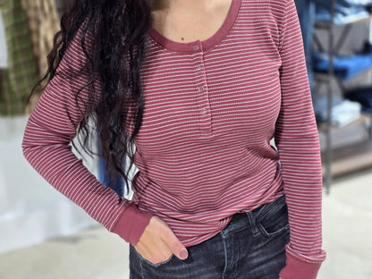 Stitch Thermal Henley